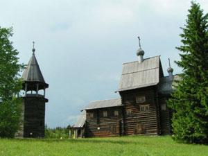 Сторожевая башня Торговищенского острога и Богородицкая церковь.